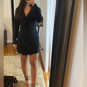 Black Blazer Dress